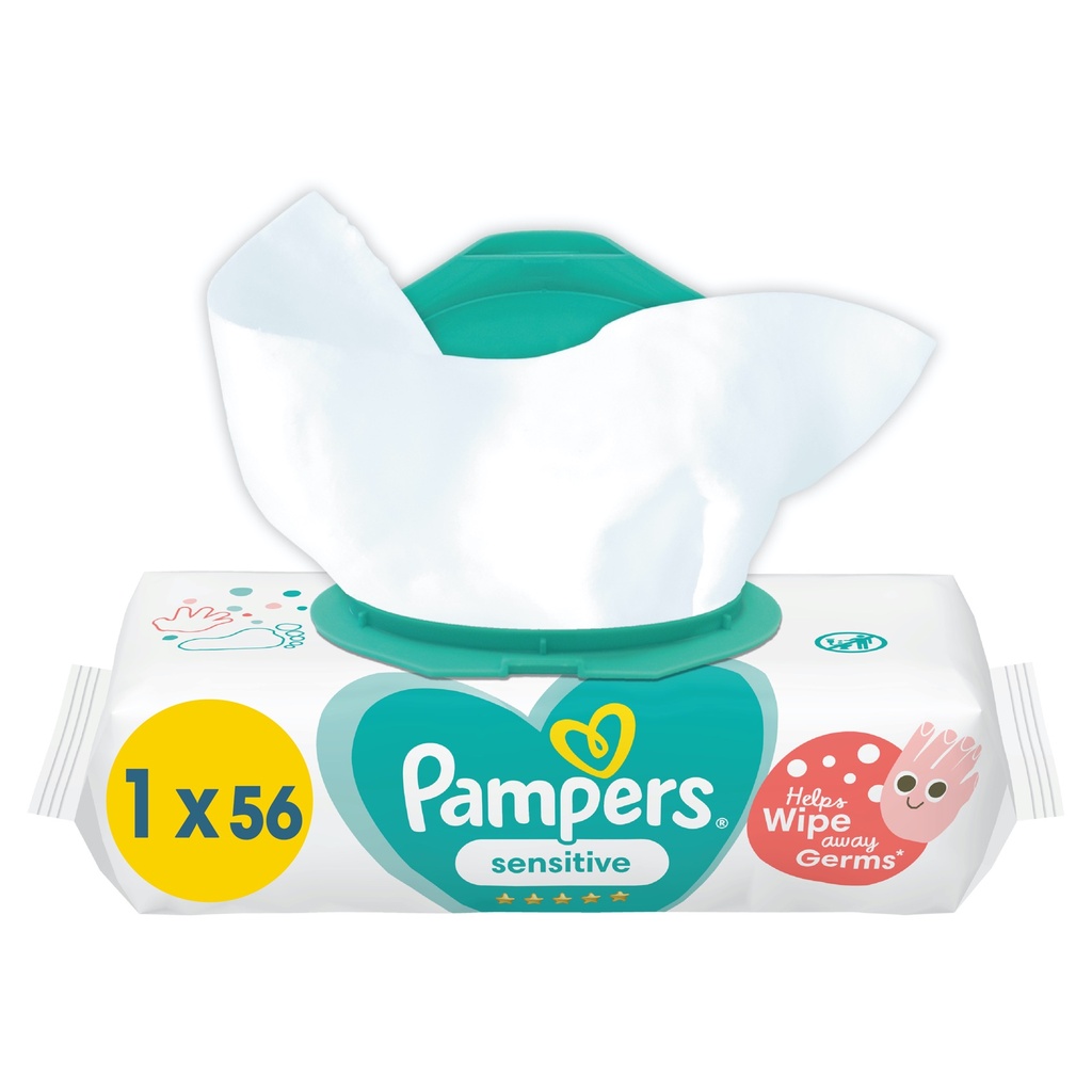 PAMPERS Baby Wipes (12x56s)-image